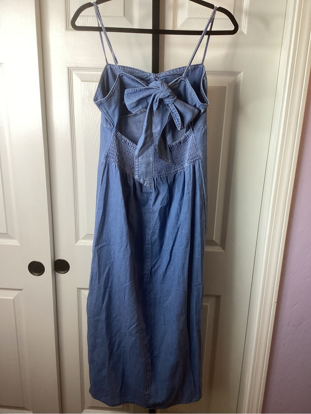 Sunday Edition Denim Summer Maxi Dress, size Medium, NWT - Picture 5 of 6